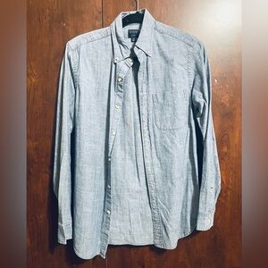J. Crew Light Blue Casual Button-Down Shirt